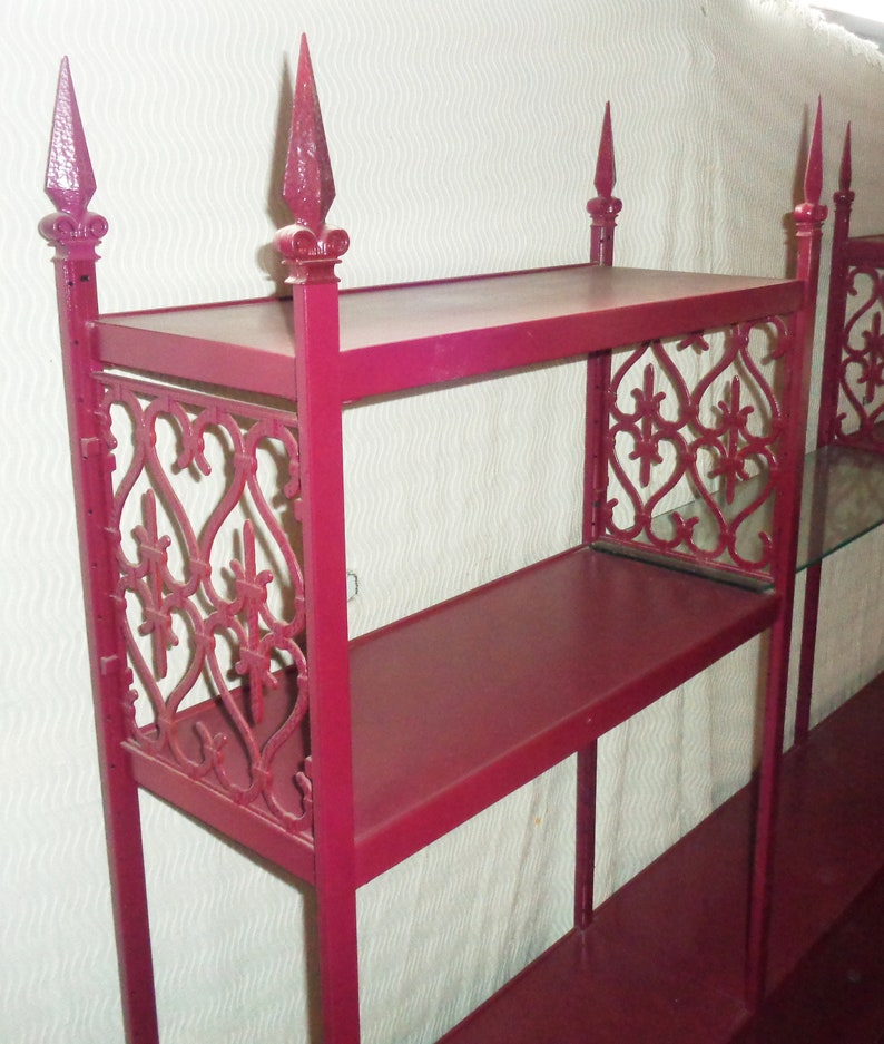 Etagere Shelving Unit 5 Foot Tall 6 Feet Long 13 Tier Metal Etsy