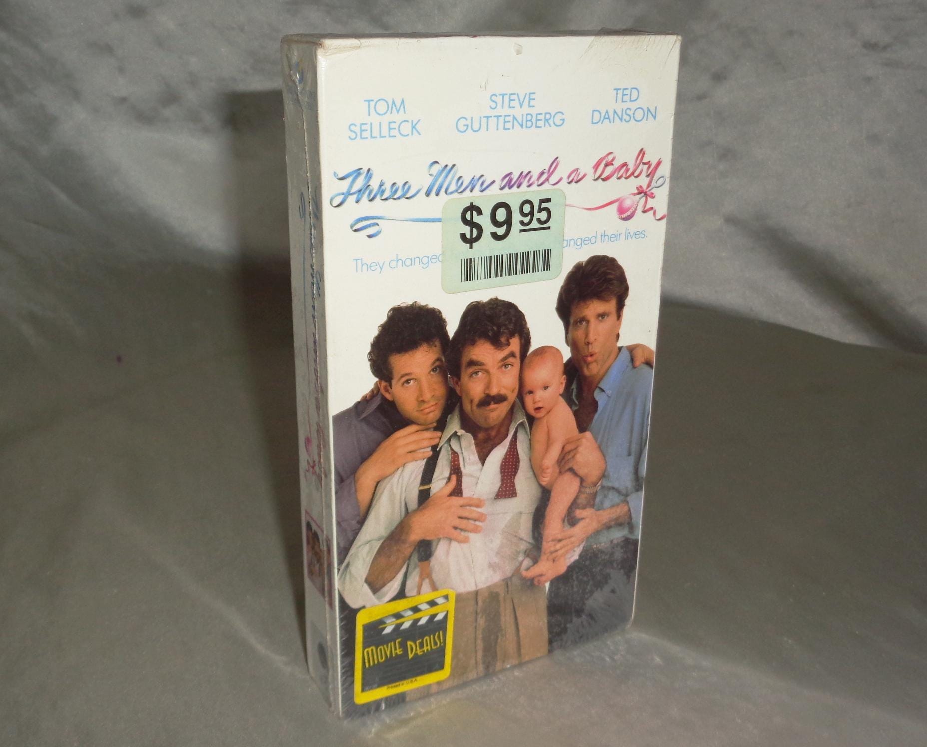 Factory Sealed Three Men and a Baby VHS - 1987 Touchstone Movie - Etsy