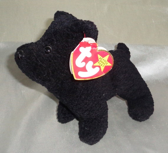 Ty Beanie Babies Baby 1996 Scottie Dog Birthday June 15 1996 Error