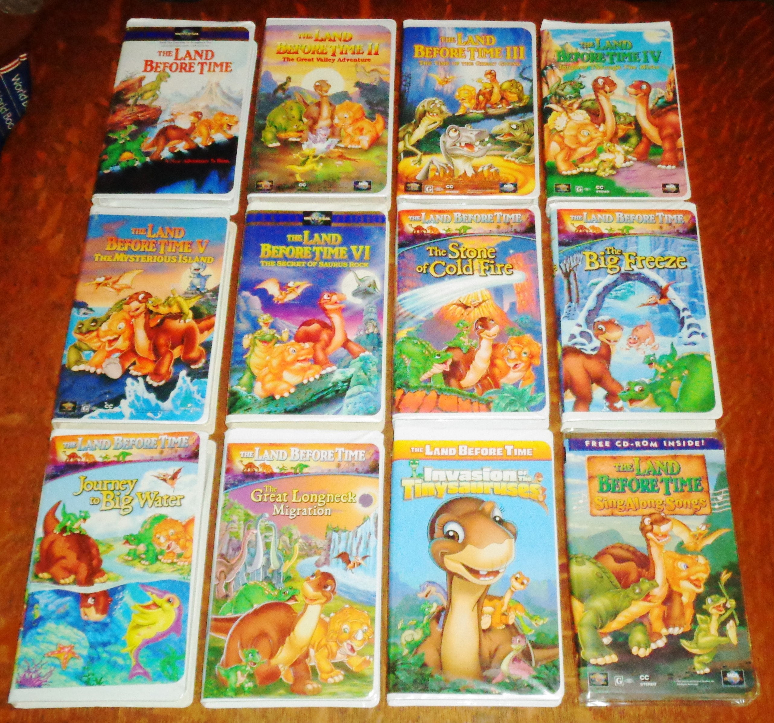 The Land Before Time Vhs Lot 1 2 3 And 4 800 Picclick Images and Photos finder