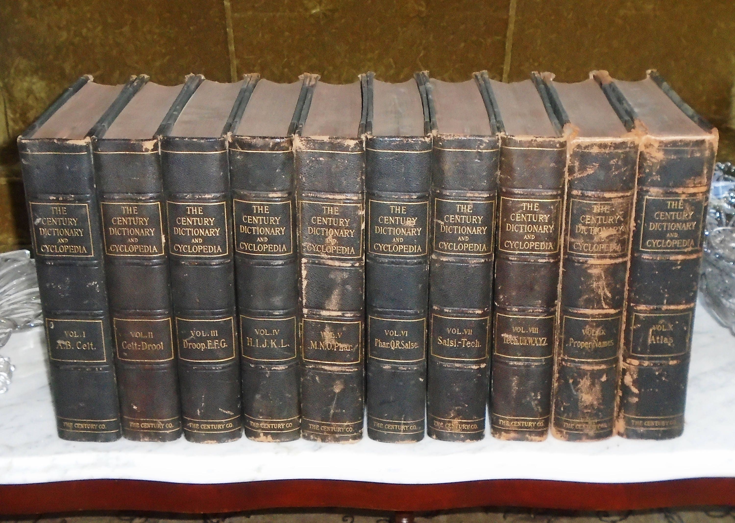 The Century Dictionary Antique 10 Volume 1903 Illustrated Etsy Sweden