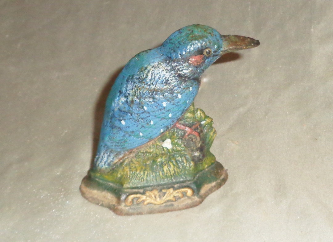 Antique Cast Iron Bird Door Stop 4 X 3 1/2 Inch Etsy