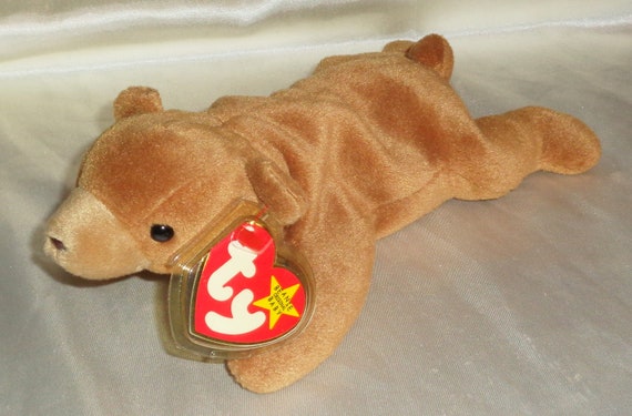 Ty Beanie Babies Baby 1993 Cubbie Bear Bday November 14 1993 W