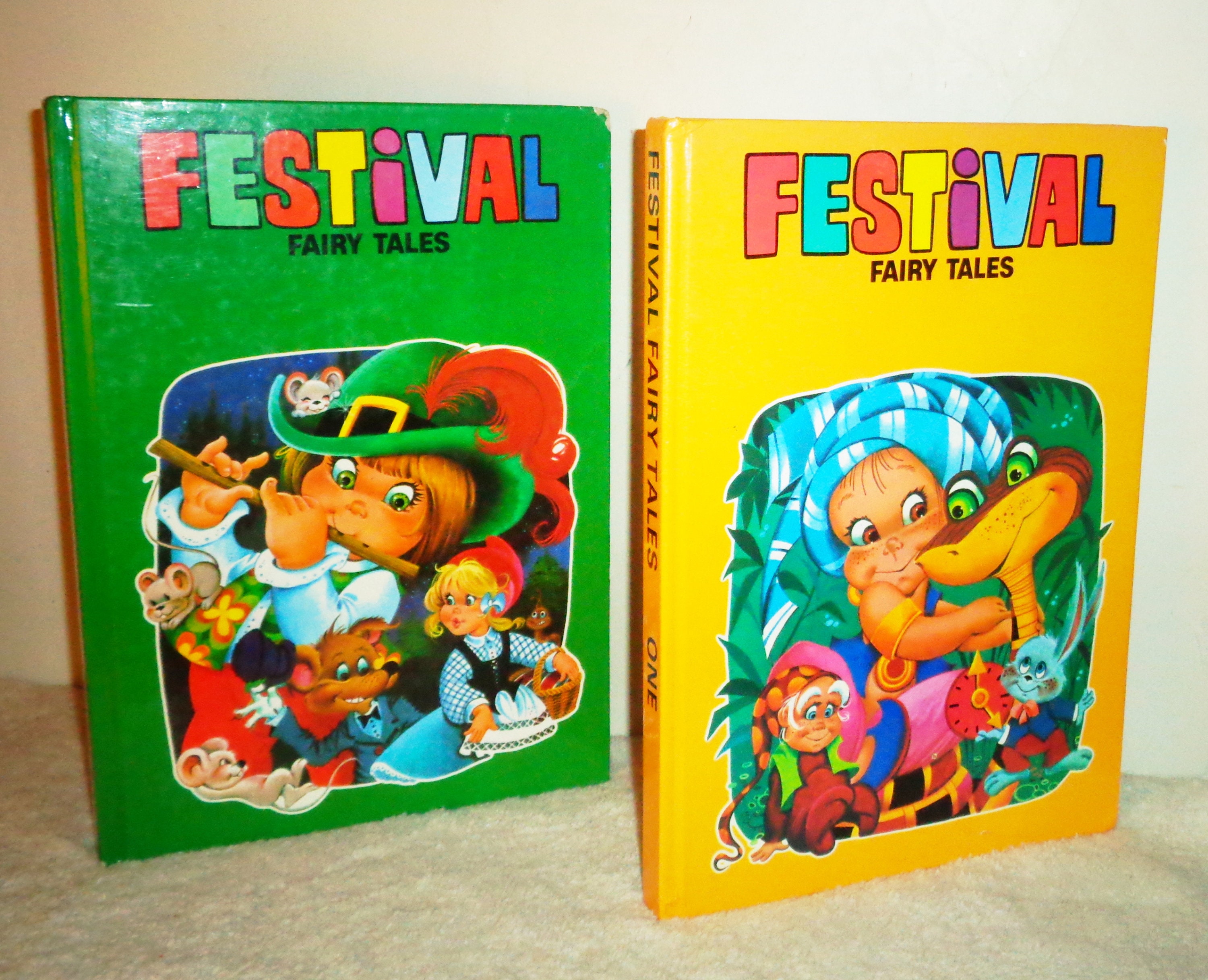 Festival Fairy Tales Book One Two Oversized Hardcover Etsy Canada