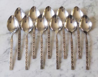 ステンレス バイ オナイダ ビーズ付きアーバー アメリカン 7 3/8