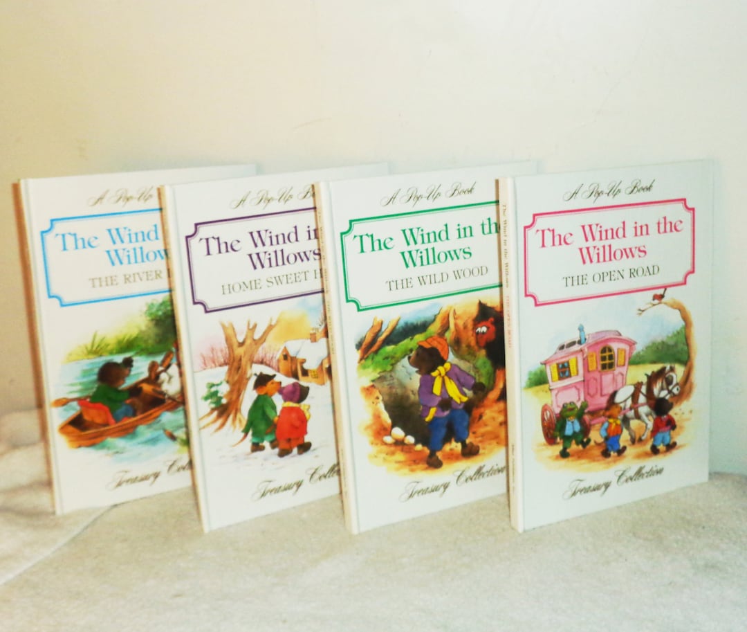 4 Wind in the Willows POP UP Treasury Collection Set of 4 HC Books ...