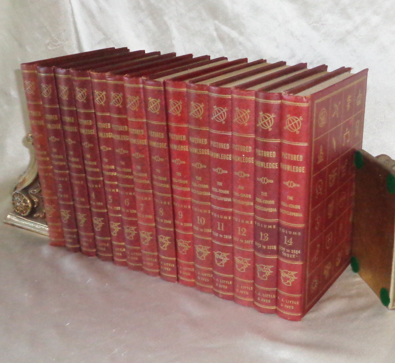 Pictured Knowledge Full Color Children's Encyclopedia Set Etsy
