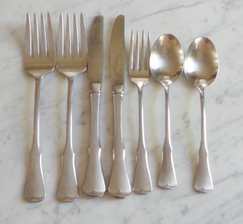 Besteck Oneida Community Brahms Pattern Stainless Flatware Betty