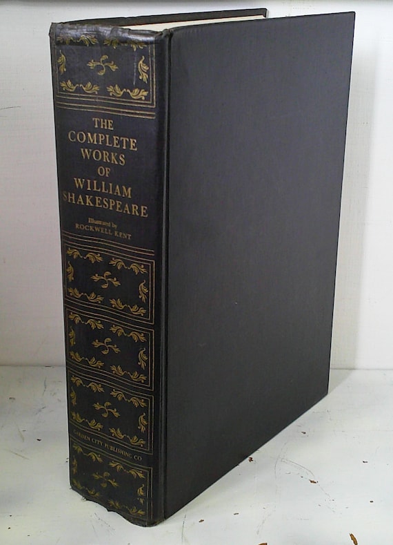 1936 the Complete Works of William Shakespeare Cambridge Ed Garden