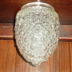 Acorn Bubble Glass Small Replacement Light Cover Globe Vintage MCM ~ 3 available