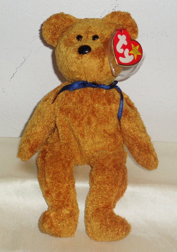 Ty beanie baby fuzz july 23 1998 outlet