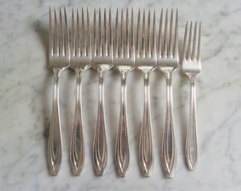 シルエット 1847 ロジャースブラザーズ シルバープレート ディナー