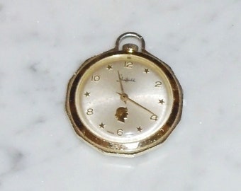 Landau - Vintage Swiss Made MCM Gold Tone Pendant Watch - AS  display picture 3