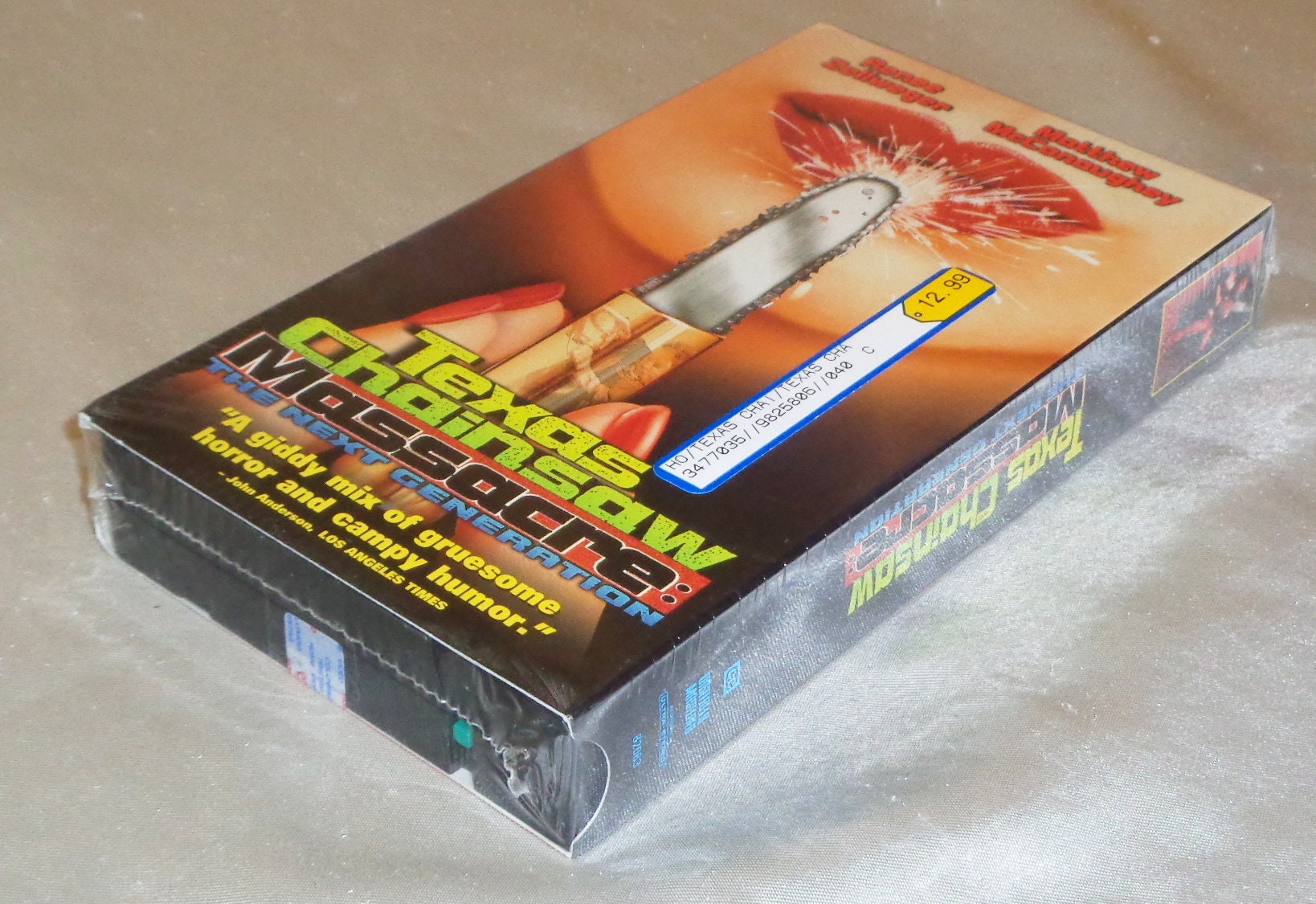 FACTORY SEALED Texas Chainsaw Massacre the Next Generation VHS