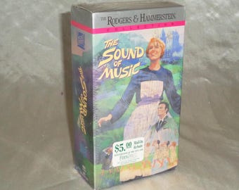 FACTORY SEALED The Sound Of Music VHS Fox Video Watermarked Julie Andrews
