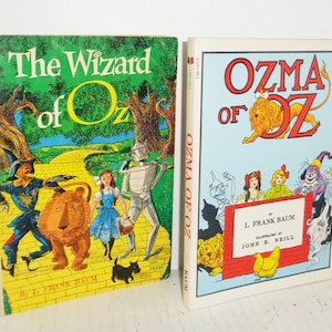 The Wizard of Oz & Ozma of Oz SC Scholastic Children&#39;s Books by L Frank Baum 1964