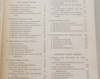 地球とその人々 第2巻 アメリカ大陸 1934年 アトウッド 学校地理歴史