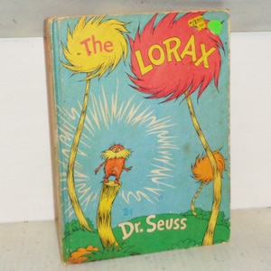 Dr. Seuss DER LORAX 1971 Erstausgaberandom House KW 33 x 20 cm