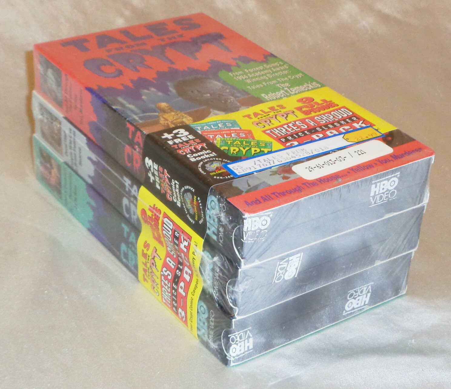 FACTORY SEALED Tales From the Crypt VHS Three's A Shroud