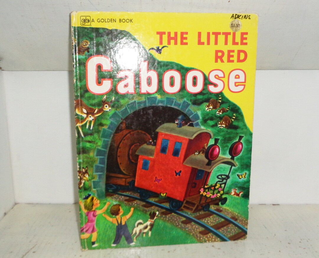 The Little Red Caboose Large Golden Book by Marian Potter