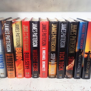 James Patterson 10 HC Book Set including Michael Bennett+, All First Ed HC w DJ