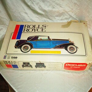 Maquette POCHER 1/8 ROLLS-ROYCE K72 PHANTOM II Sedanca Coupe 1932
