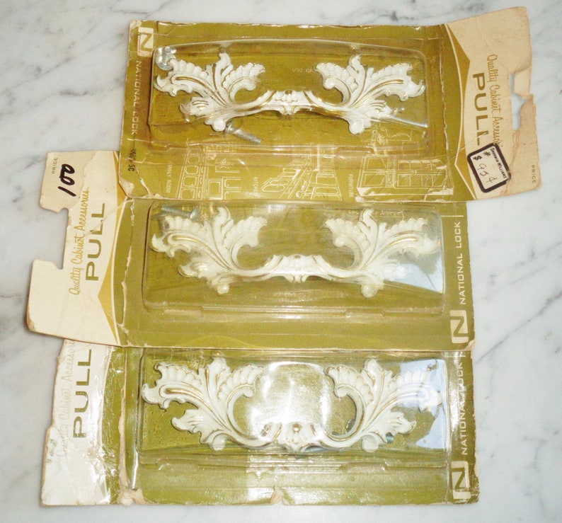 National Lock French Provincial Drawer Pull Handles Etsy