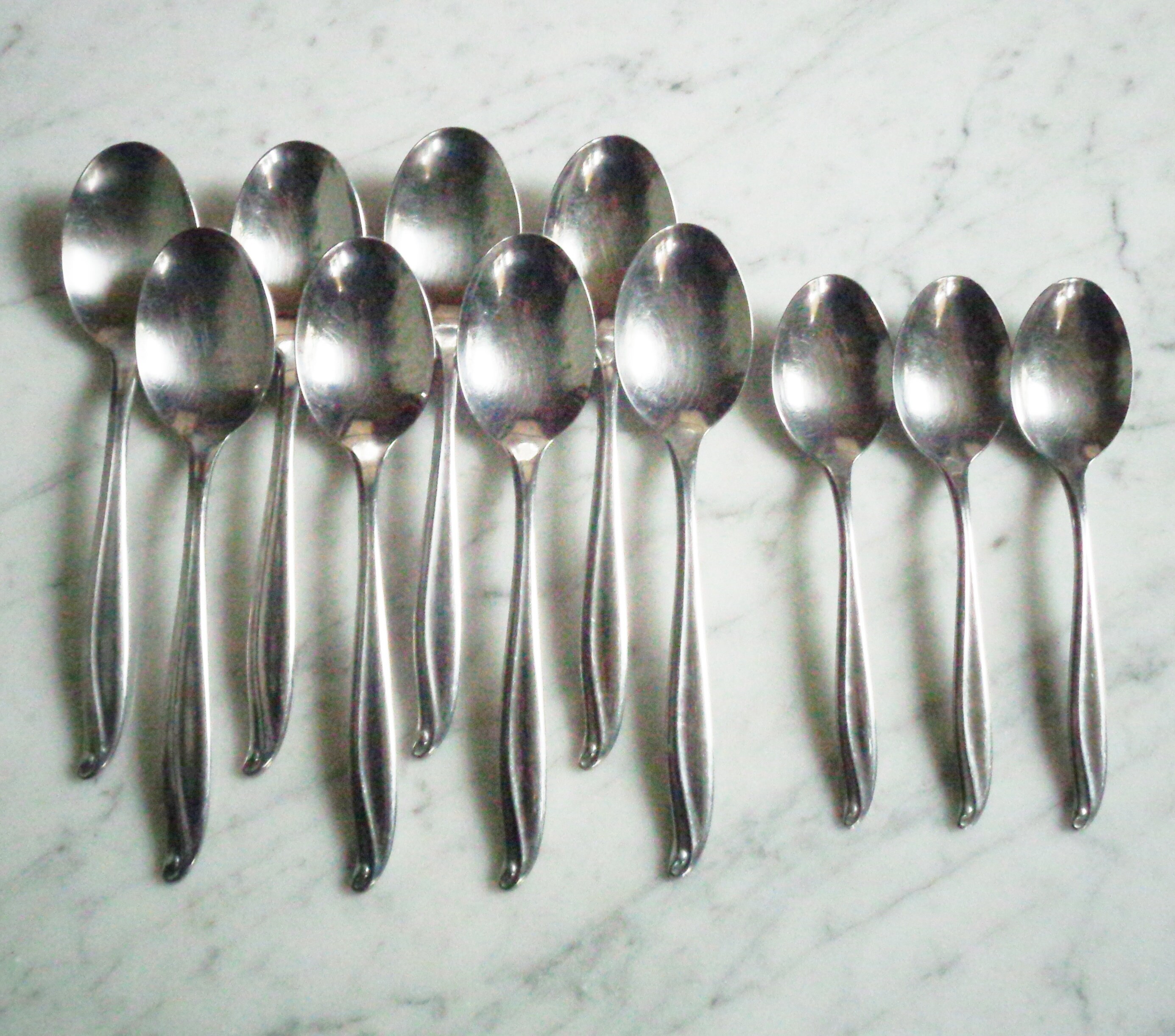 Vintage International Stainless JAMAICA Spoons: 11-piece Set - Etsy