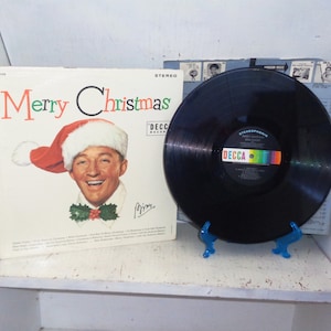 Merry Christmas Bing Crosby Decca Records Vintage 1955 LP Record DL 78128
