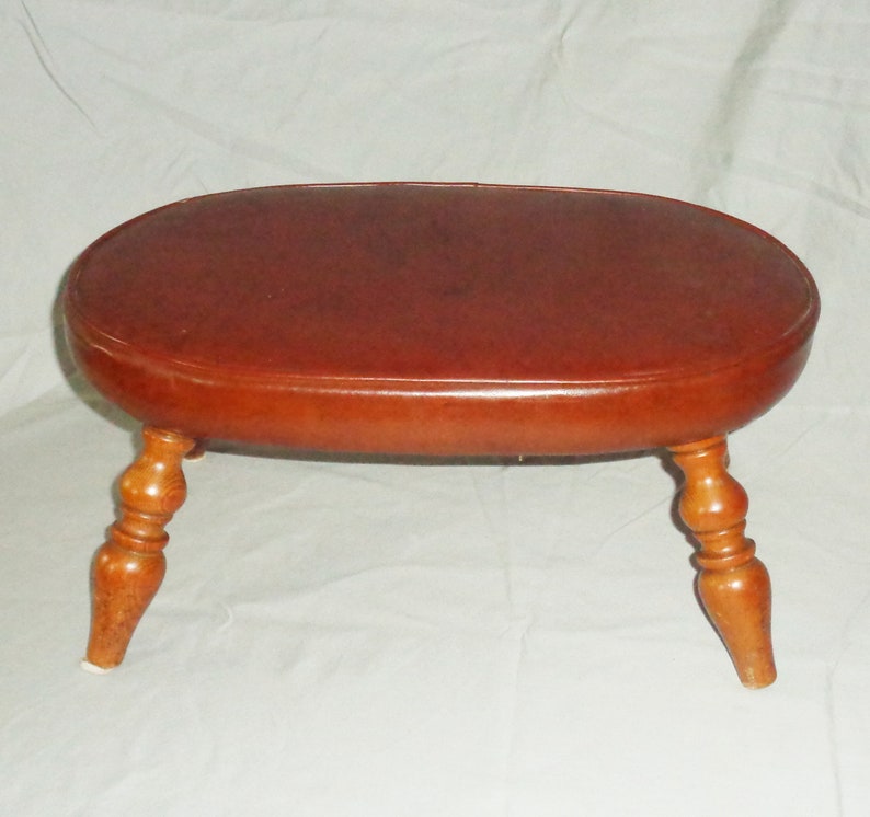 Oval Foot Stool Authentic Furniture Products Made in Japan Etsy