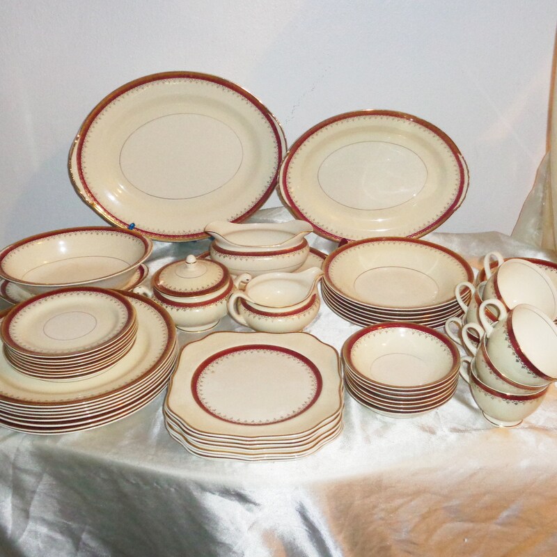 Eggshell Nautilus China Set Etsy