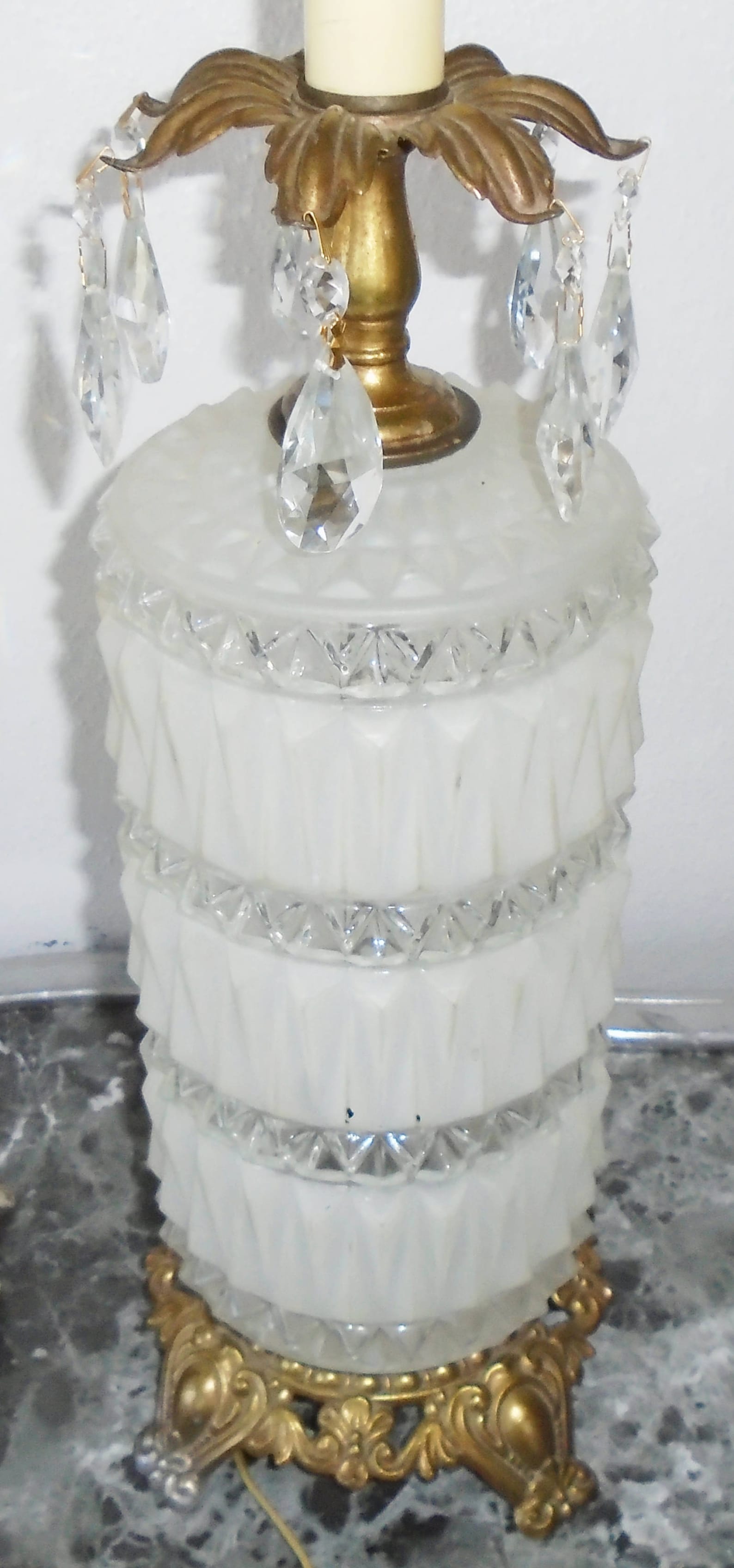 French Provincial Table Lamp Set Vintage Mid Century John Etsy