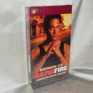 VHS Brandon Lee, scellée en usine, 20th Century Fox, filigrane