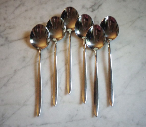 Set 8 Cucchiai Da Tavola/Zuppa In Acciaio Inox 18/10 – Multicolore (Nero, Blu, Oro, Arcobaleno…) – 15,2 Cm, Lavabili In Lavastoviglie - 2