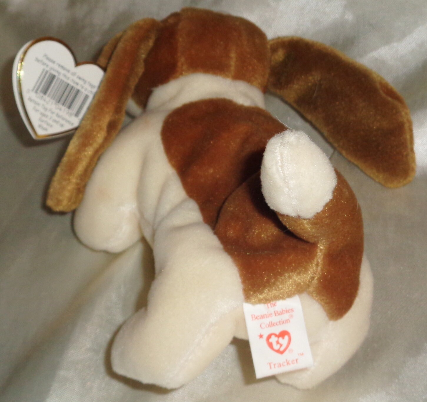 Ty Beanie Babies Baby 1998 Tracker Dog June 5 1997 W Error Tags
