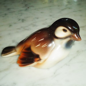 Keramos Ceramic Brown Bird Figurine Made in Austria
