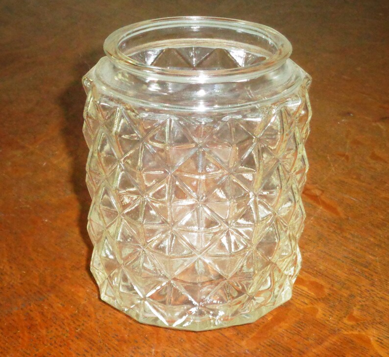 Virden Jelly Jar Style Diamond Glass Bpdy Light Cover Etsy Australia