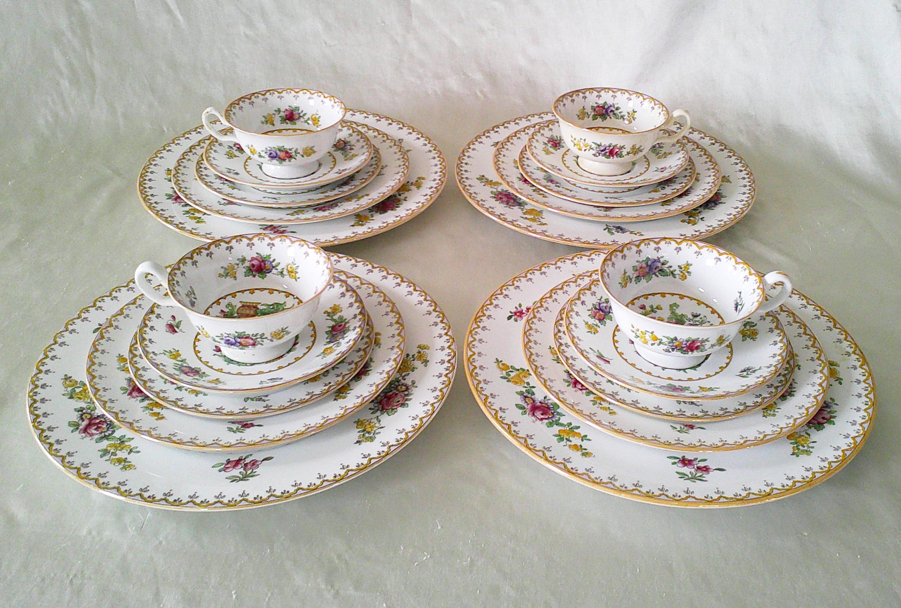 Antique Fine China Sets England - Etsy