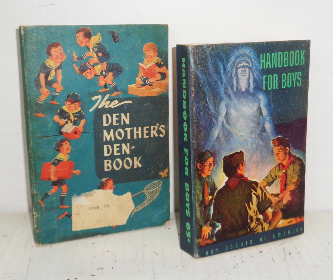 1948 Boy Scouts of America Handbook for Boys & 1951 the Den Mother's ...