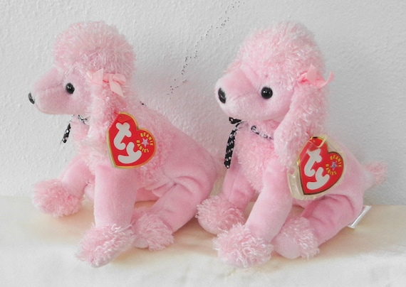 2001 Ty Beanie Babies 2 Brigitte Dogs Bday April 20, 2000 Error