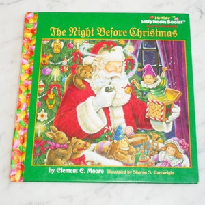 The Night Before Christmas Junior Jelly Bean Book ~Clement Moore 1999 Random House