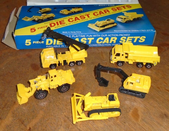 diecast construction set