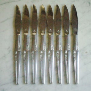 Amere Stainless Steel Japan AEF3 Set of 8 Dinner Knives 8 3/8 inch