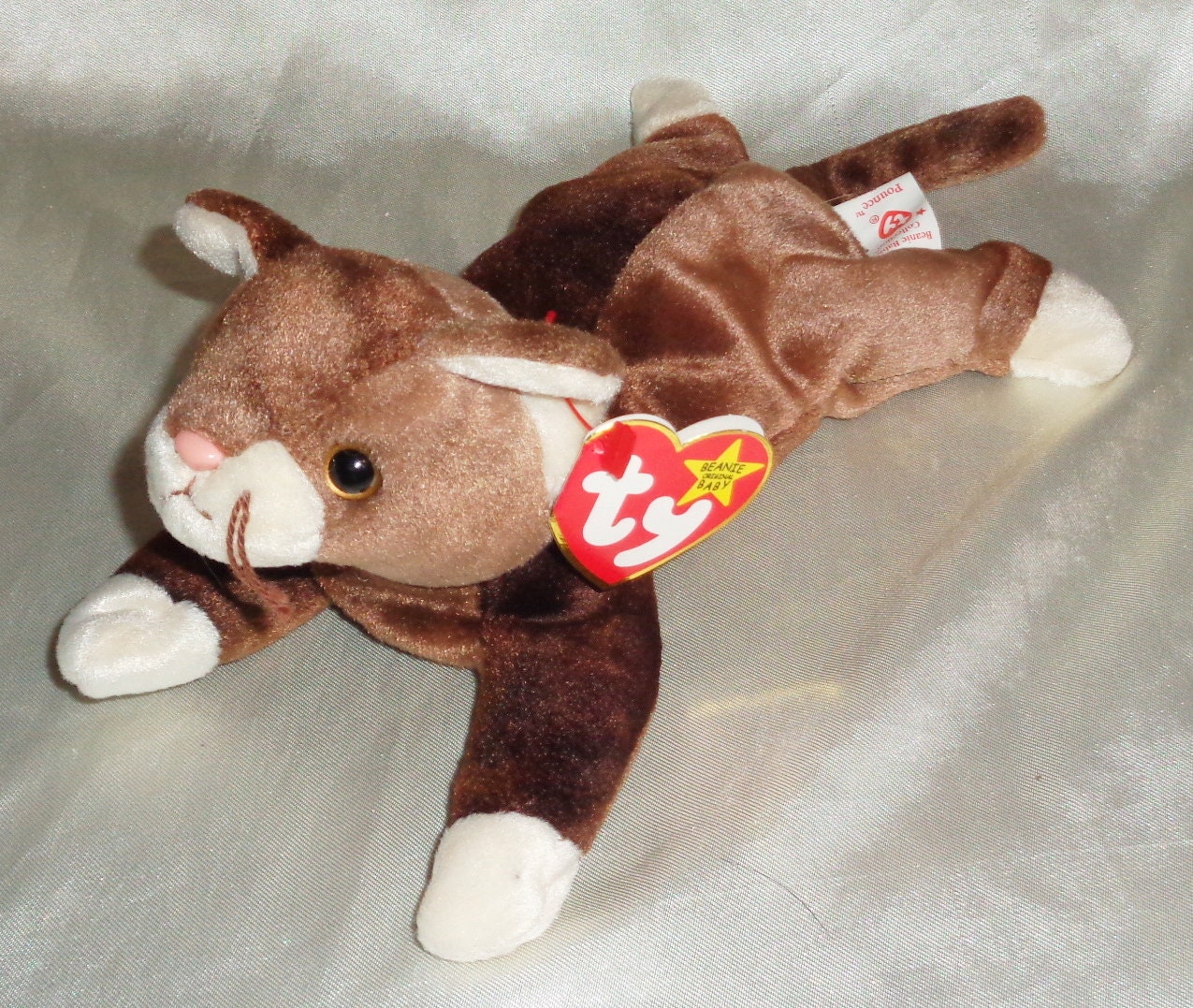 Pounce ty beanie baby hot sale