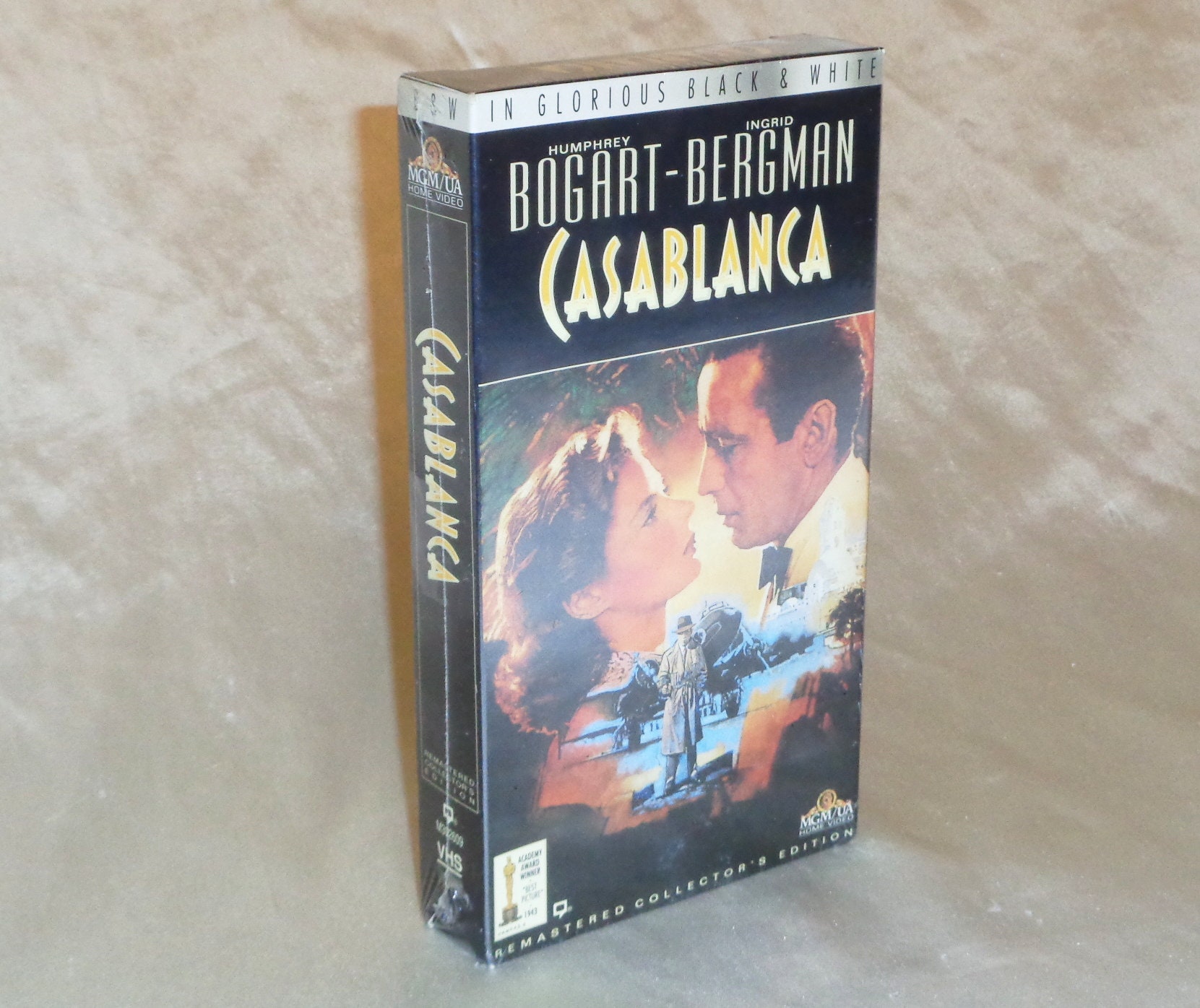 FACTORY SEALED Casablanca VHS Humphrey Bogart Ingrid Bergman - Etsy