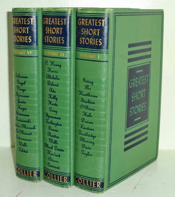 1940 Colliers Greatest Short Stories Volume I, III & IV (1 3 6)
