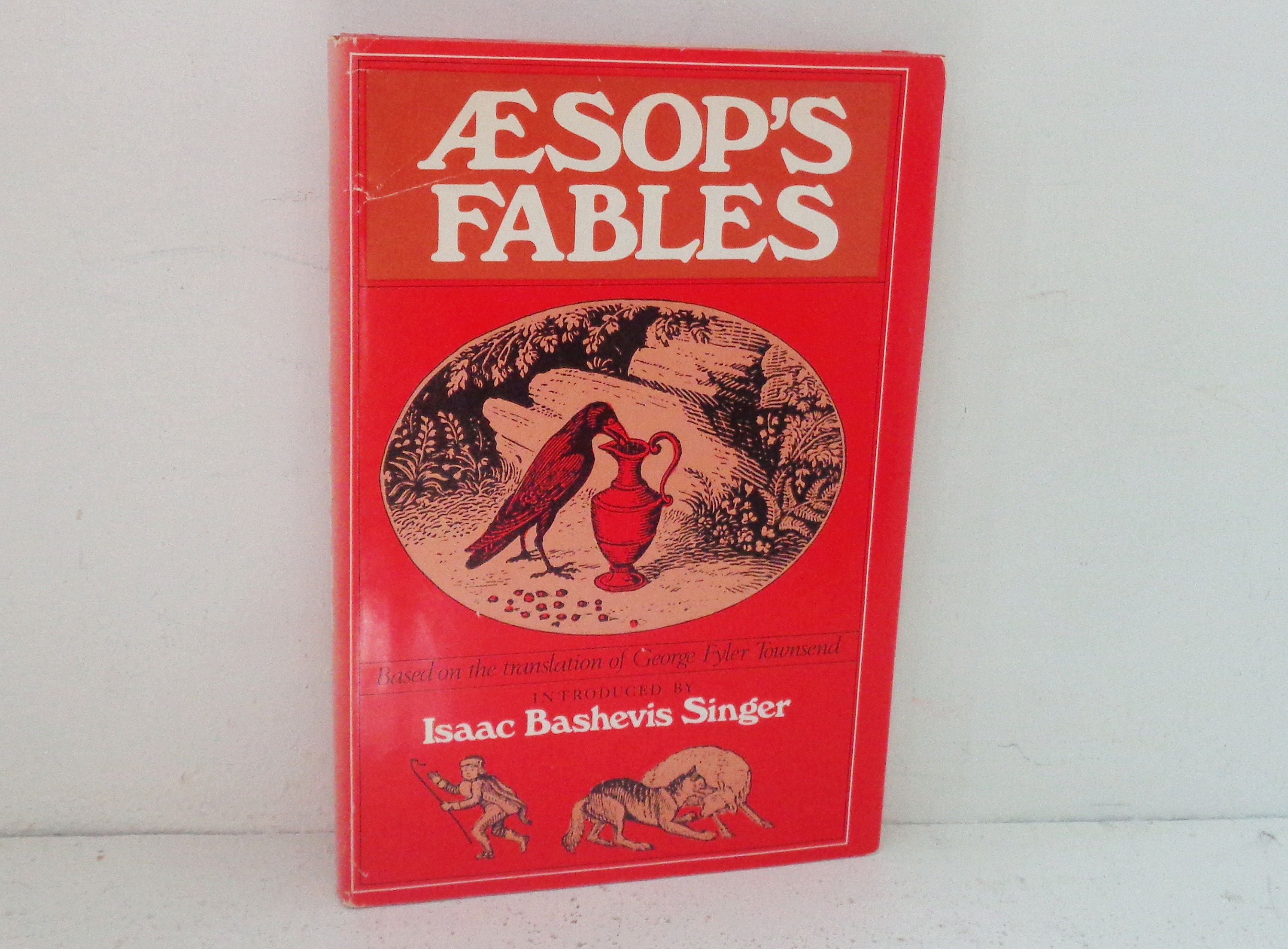 1968 Aesop Fables Vintage Hardcover Doubleday Book Club