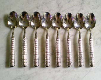 Cambridge Logan Rainbow Stainless Table Soup Spoons & Teaspoons - Etsy