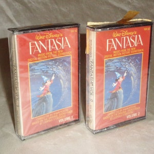 Fantasia SEALED Original Motion Picture Soundtrack Cassette Tape 1982 Disney Productions Printed in The USA