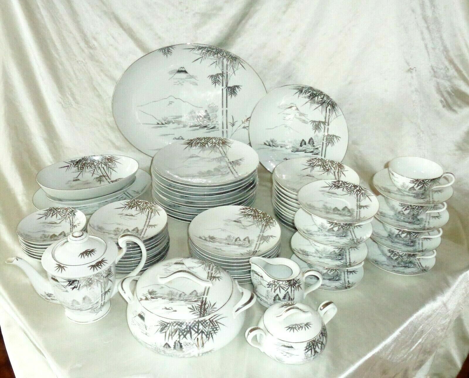 Kutani Bamboo China - Etsy Kutani Bamboo China - Etsy